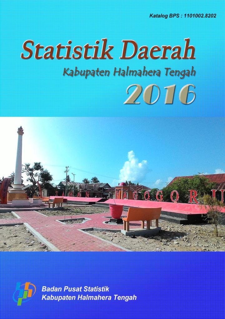 Statistics of Halmahera Tengah Regency 2016